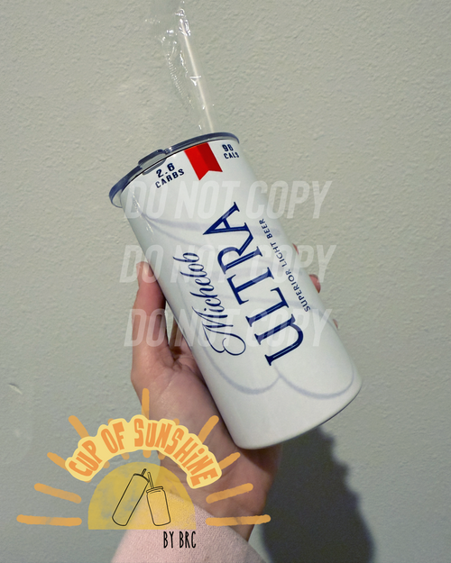 Blue Ultra Inspired Can-Style Sippy Cup