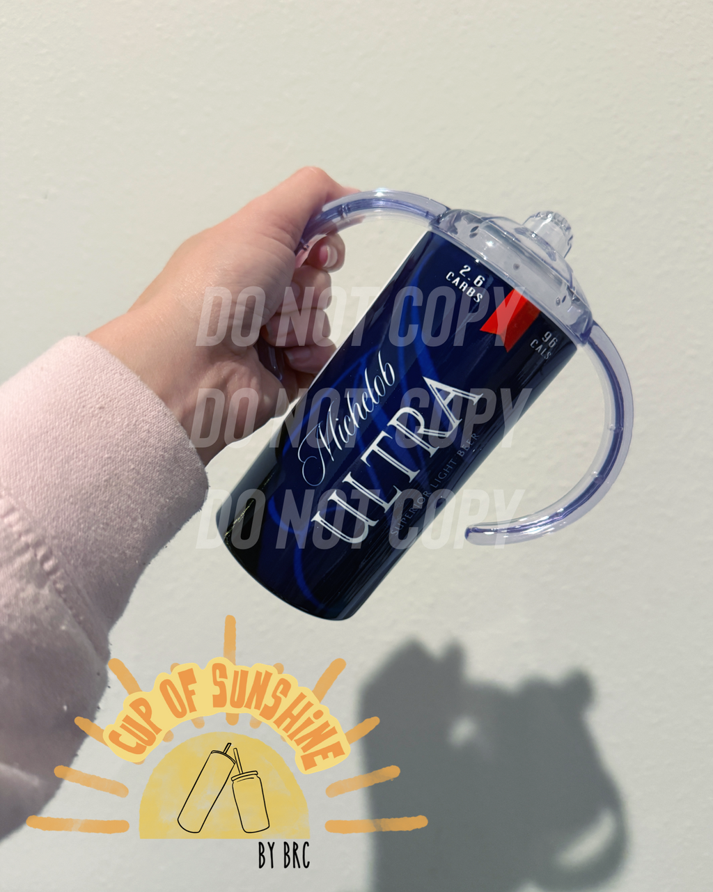 Blue Ultra Inspired Can-Style Sippy Cup