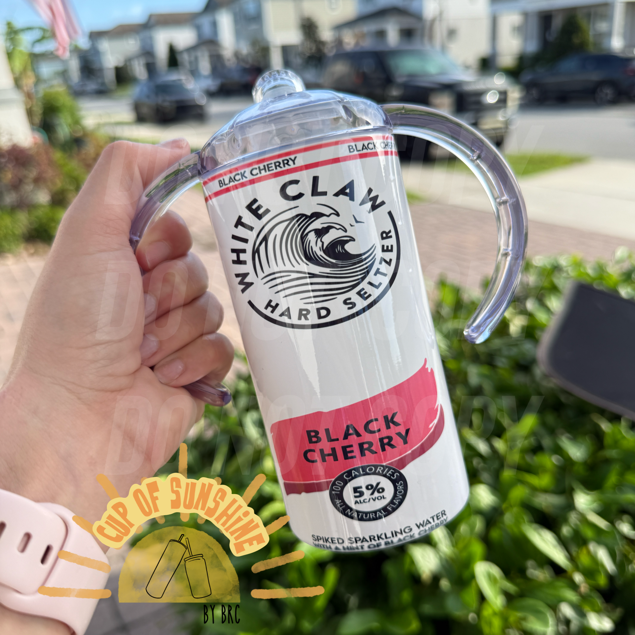 The "Hard" Sippy Cup | Dual-Lid WC Inspired Toddler Tumbler