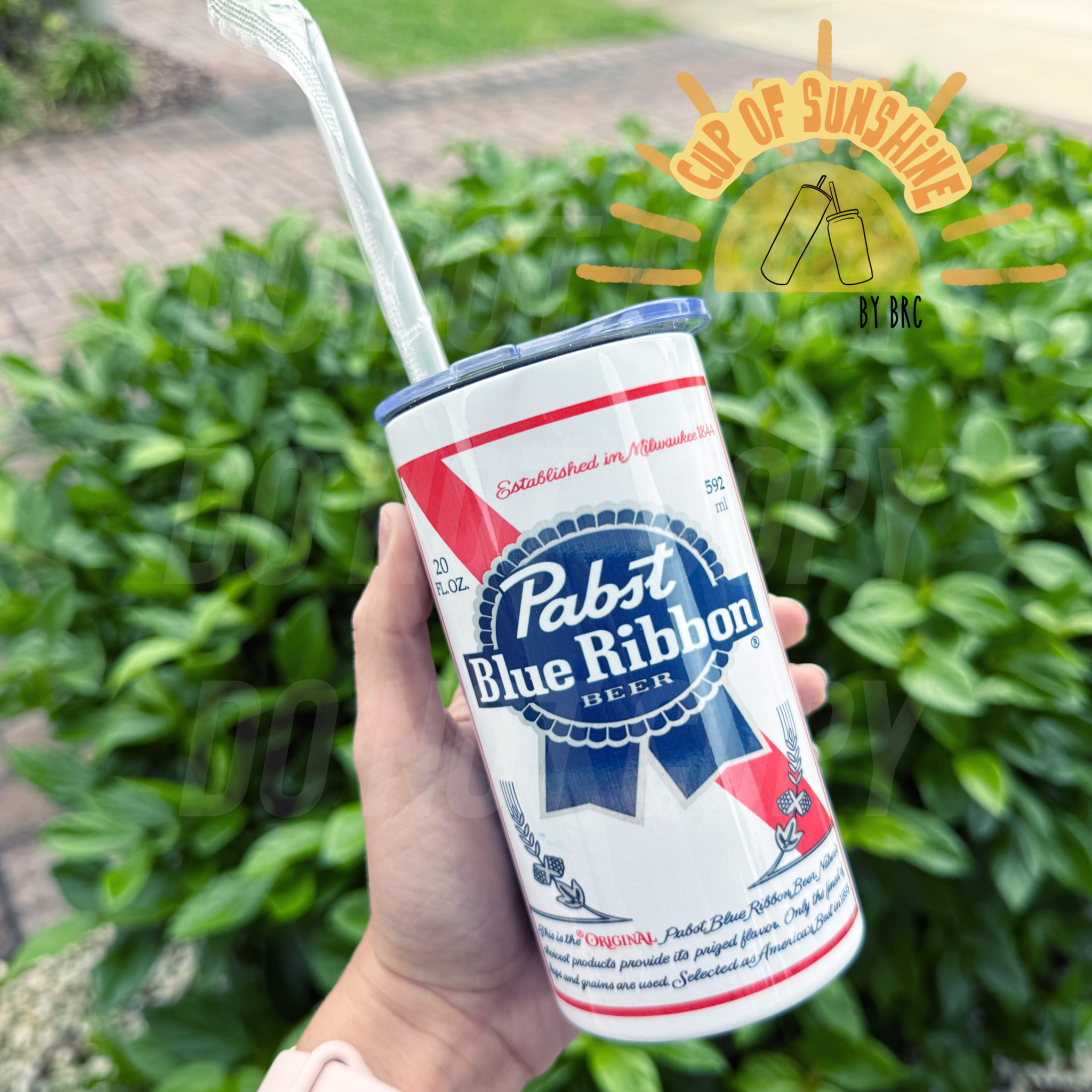 The "Junior Ribbon" Sippy Cup | PBR Inspired 2-in-1 Toddler Tumbler