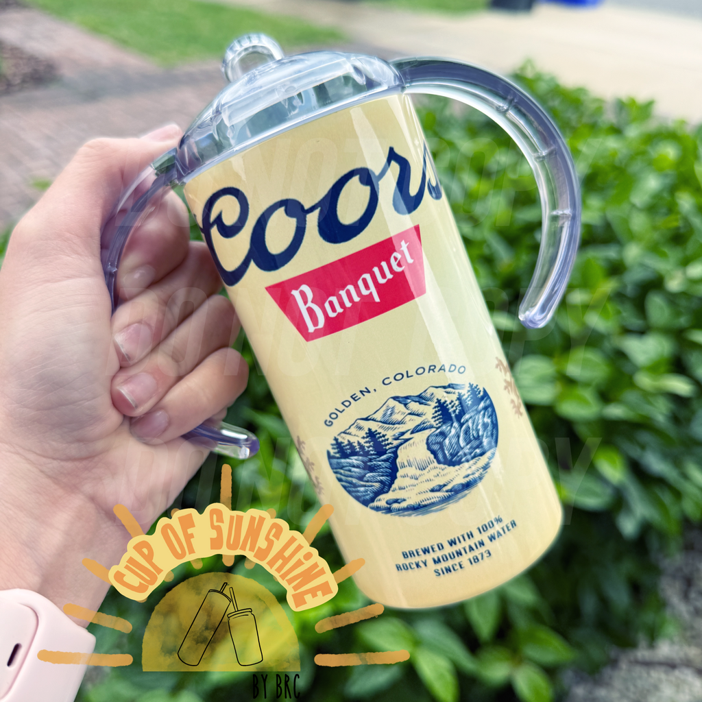 Banquet Beer Can-Style Sippy Cup
