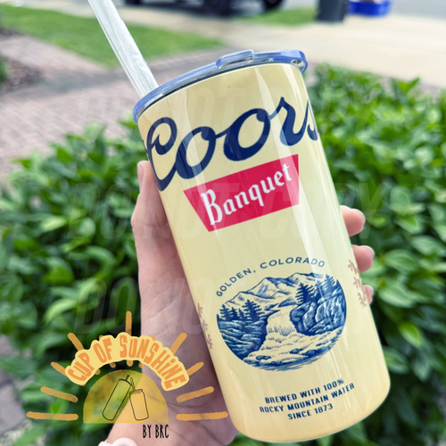 Banquet Beer Can-Style Sippy Cup